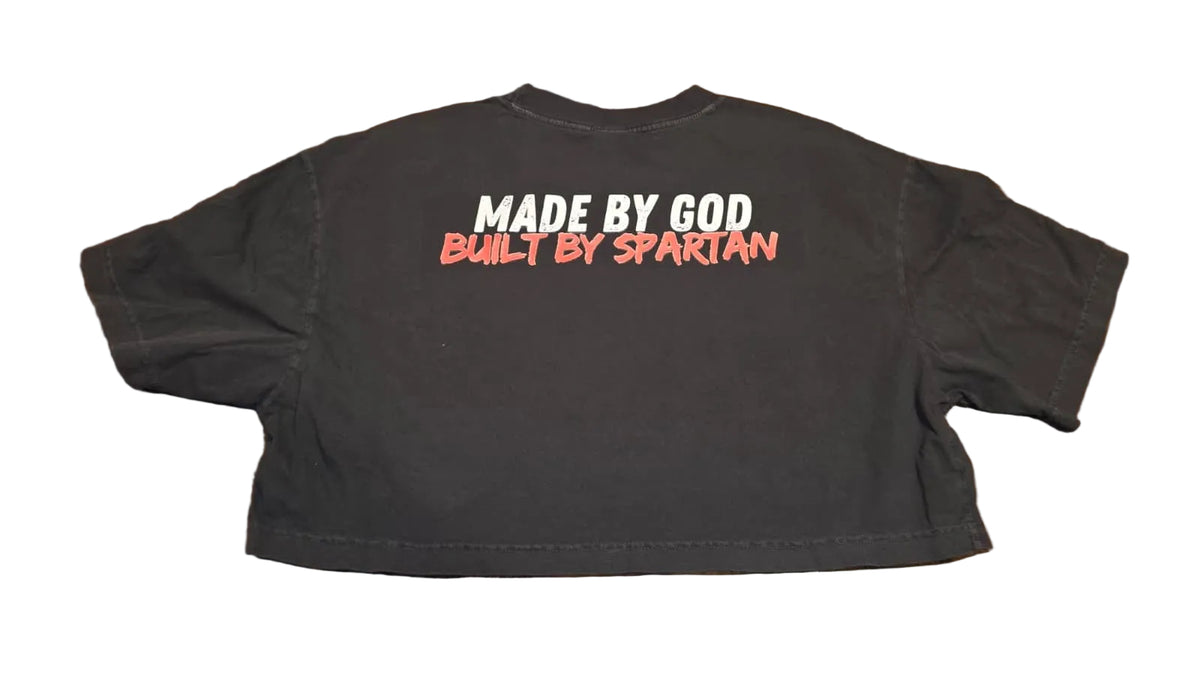 Distress Black Crop