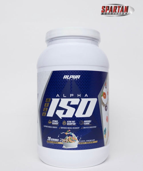 Alpha Iso Training – Spartan Nutrition
