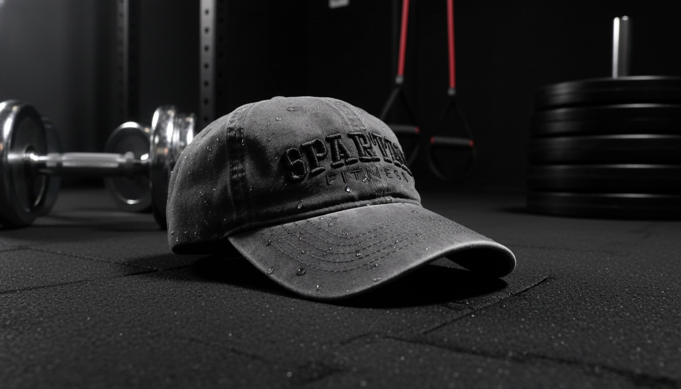 Spartan Fitness Cap in athletic setting